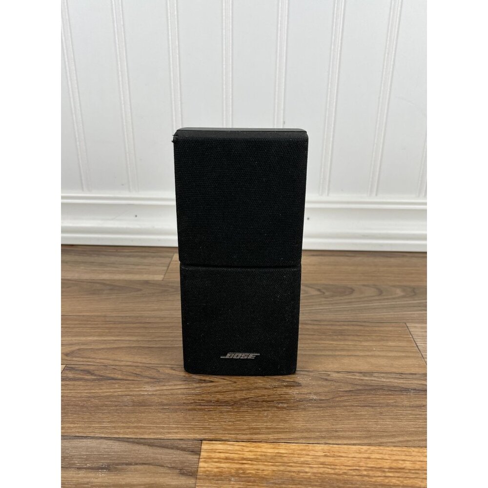 1 Genuine BOSE Double Cube Speakers Lifestyle Satellite Black OEM